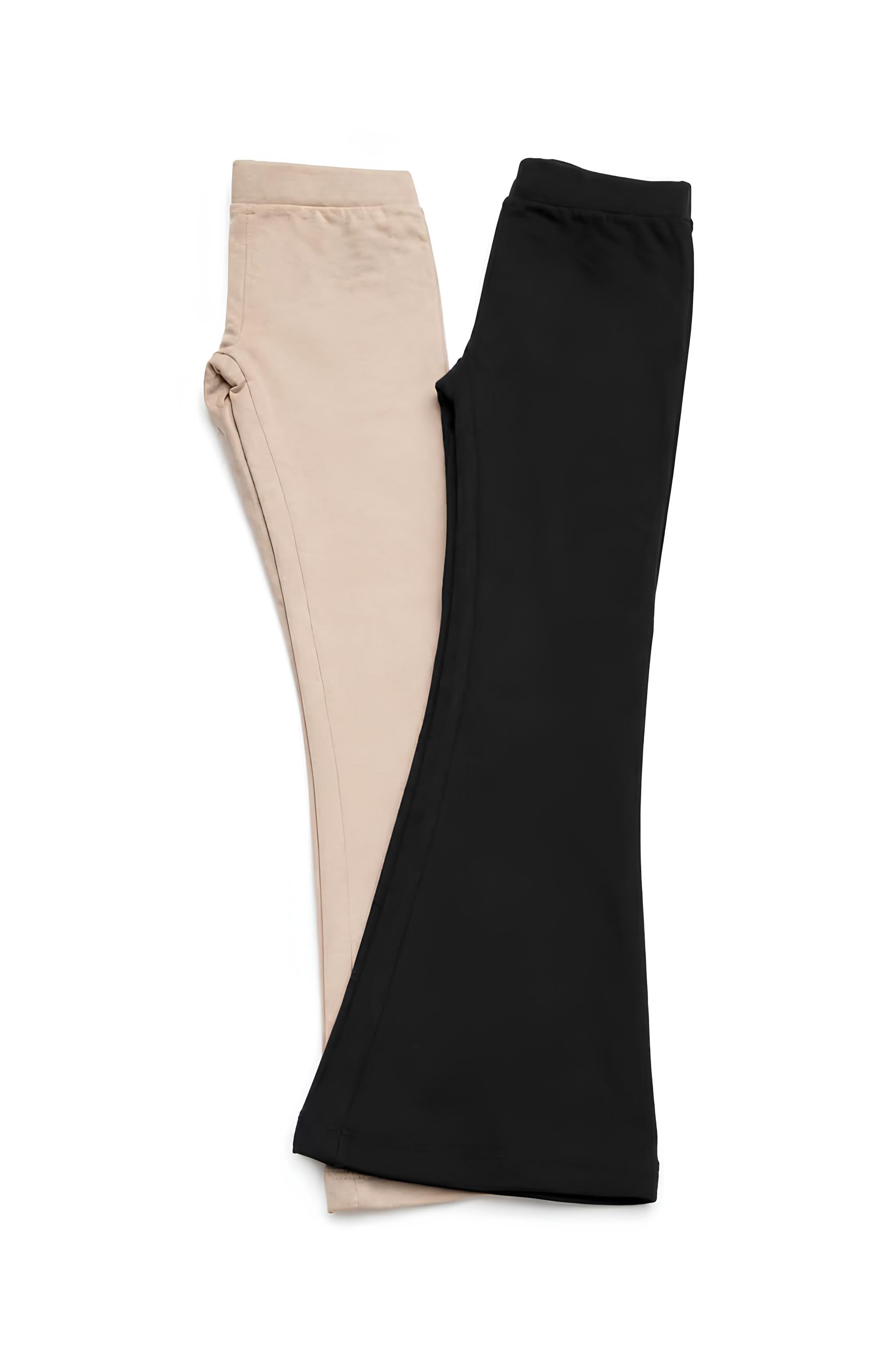 YOURS LEGGING A ZAMPA RAGAZZA. COTONE FELPATO.
