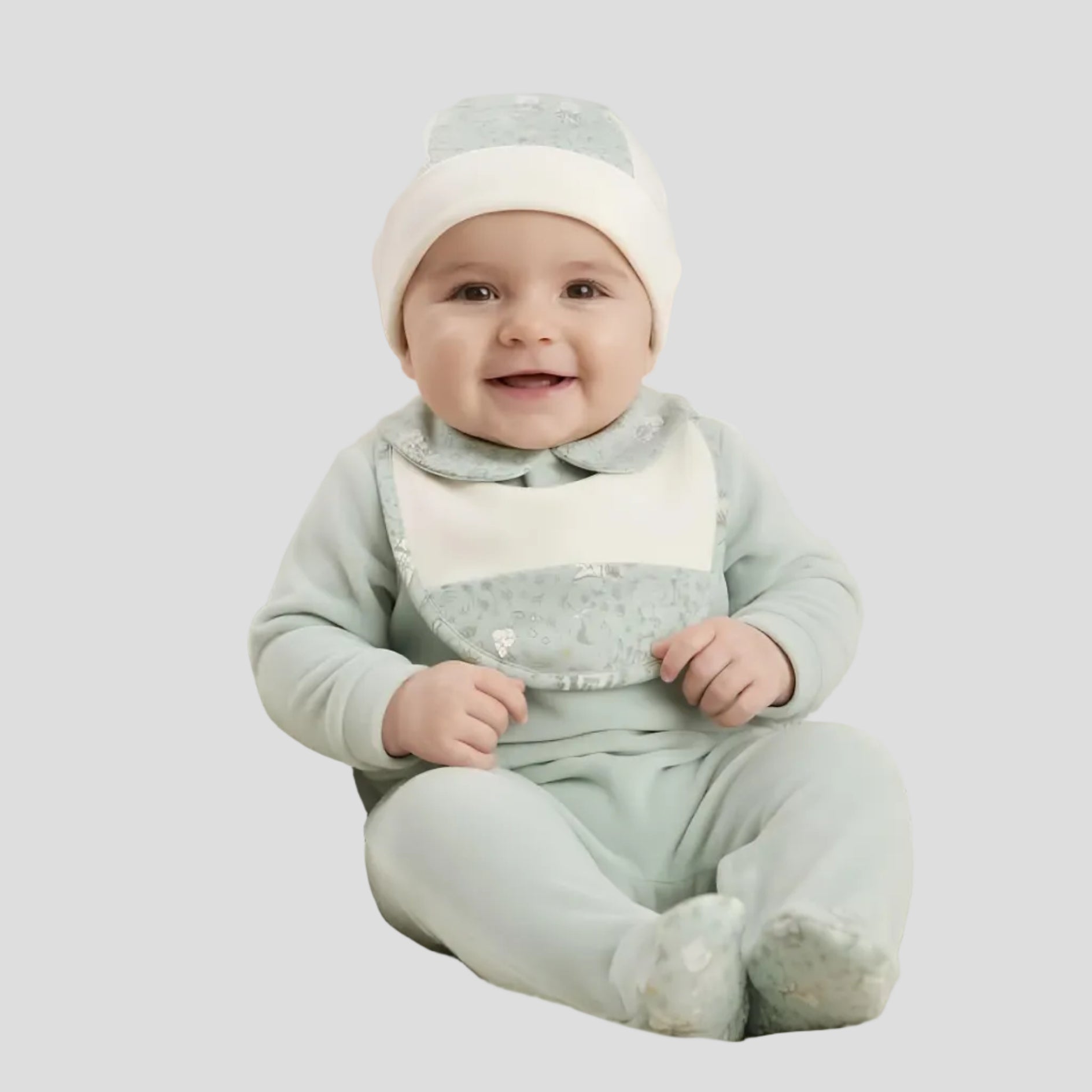 DEOLINDA SET 3 PZ. NEONATA. CINIGLIA.