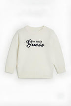 GUESS MAGLIONE NEONATO/BIMBO. COTONE/MODAL.