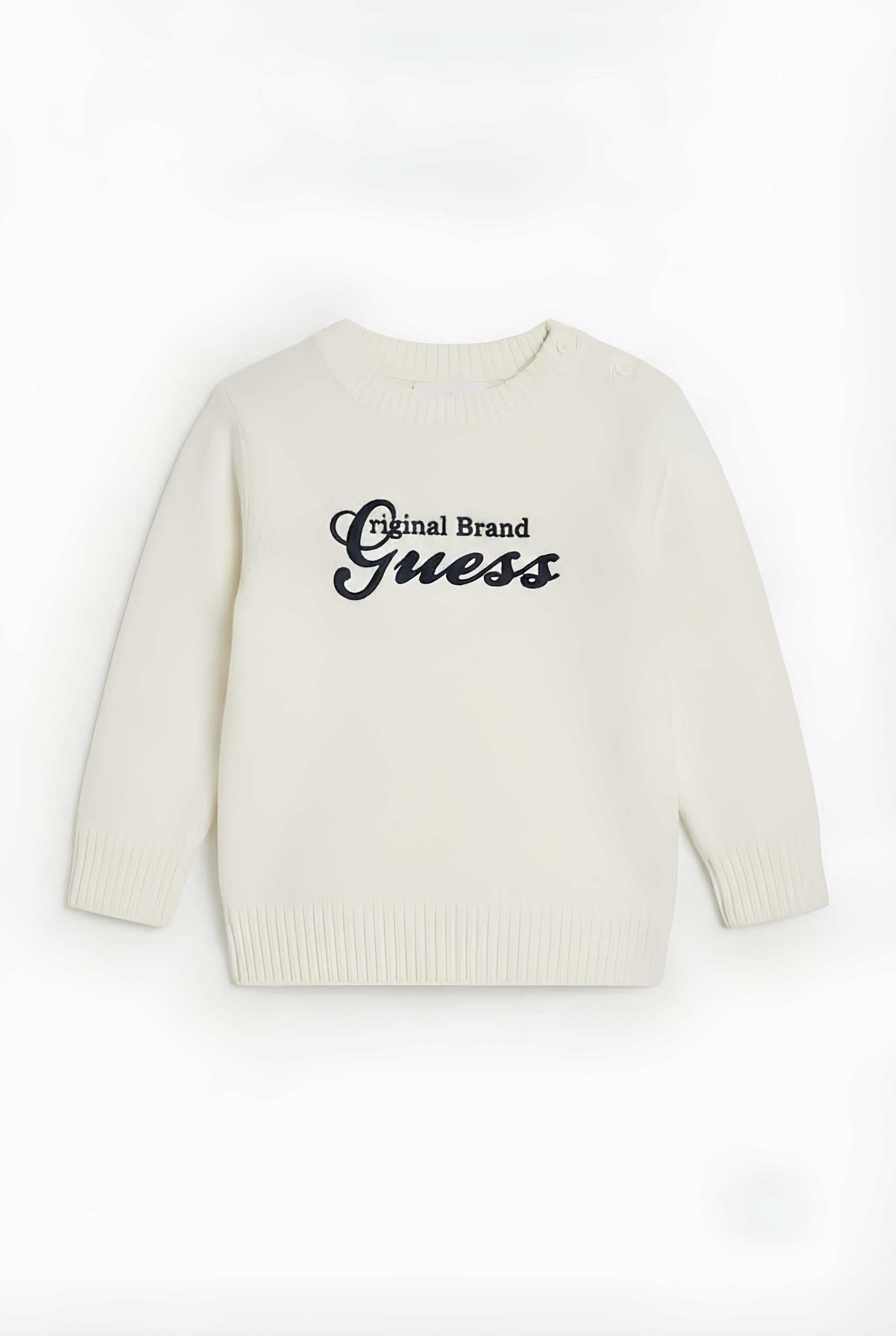 GUESS MAGLIONE NEONATO/BIMBO. COTONE/MODAL.