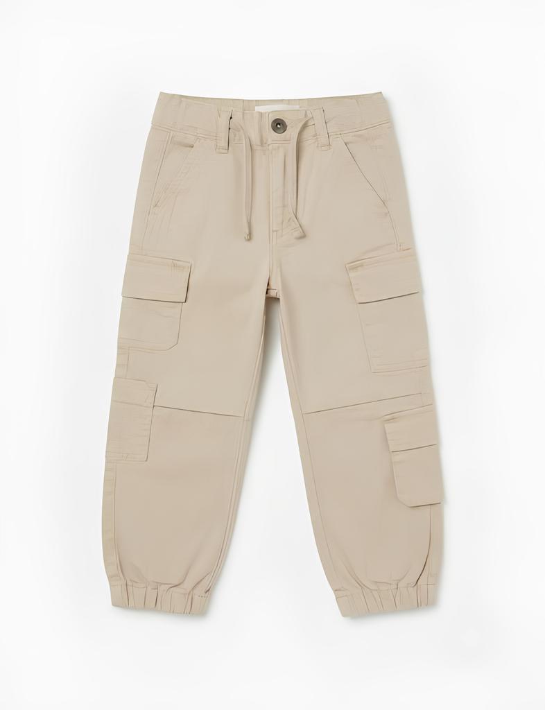 YOURS PANTALONE CARGO BIMBO. COTONE.