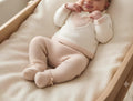 MINIBANDA TUTINA 2 PZ. IN MAGLIA NEONATA. COTONE/LANA.