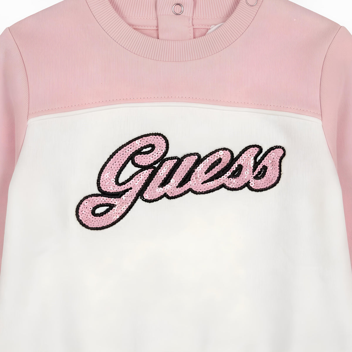 Guess felpa bimba. Cotone garzato.