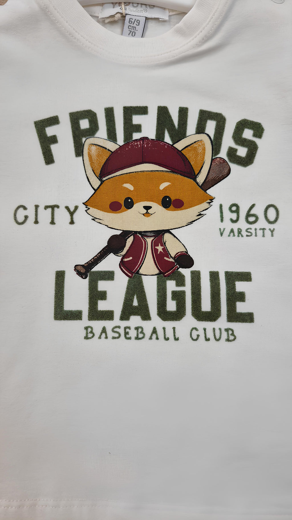 YOURS MAGLIETTA MANICA LUNGA NEONATO. COTONE.