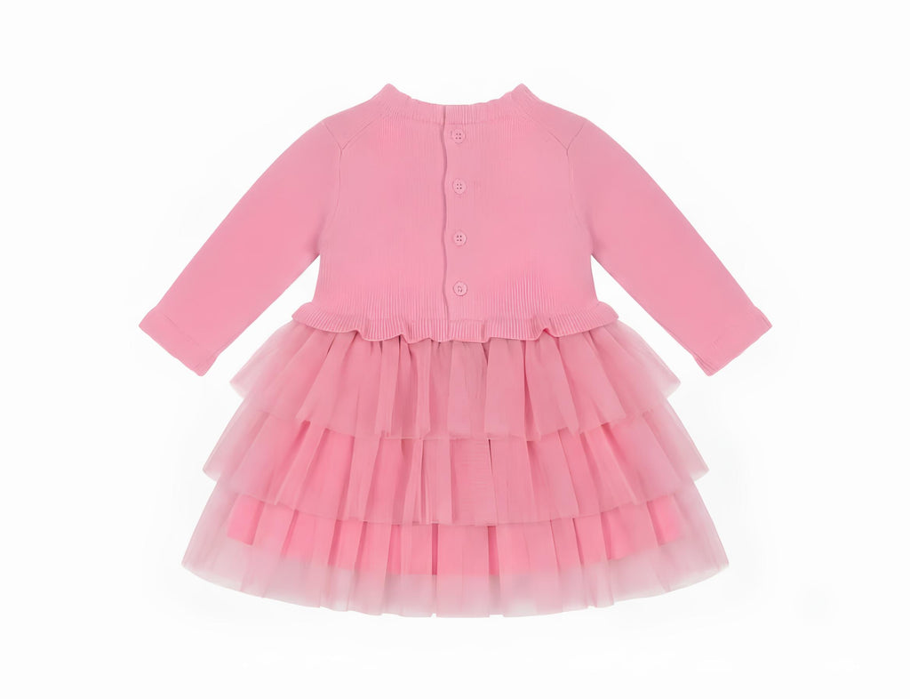 GUESS ABITO+PARIGINE, NEONATA. FODERA COTONE. MAGLIA VISCOSA/POLIESTERE.