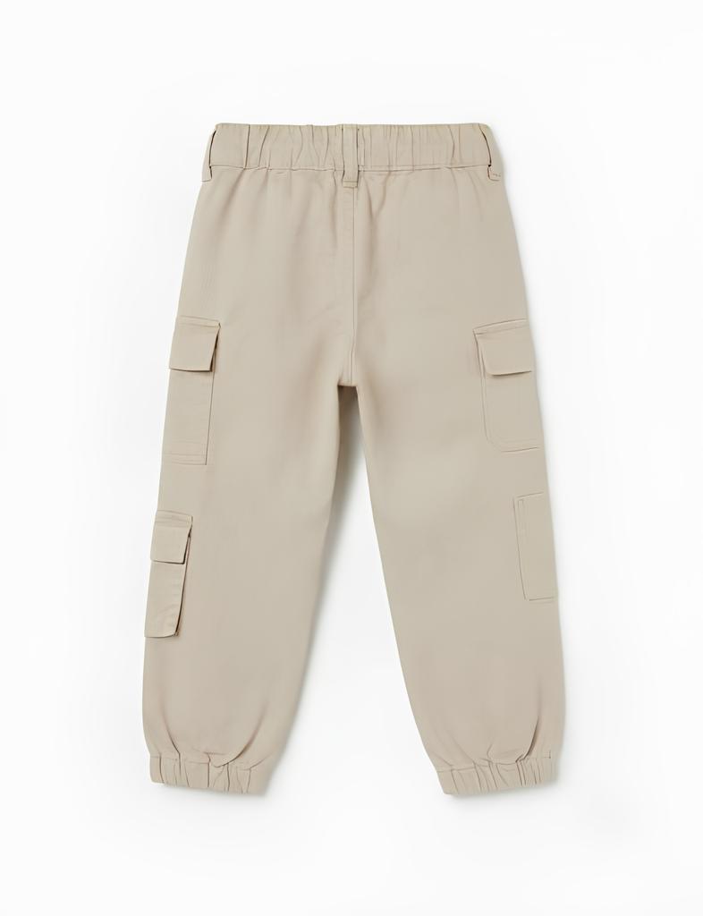 YOURS PANTALONE CARGO BIMBO. COTONE.