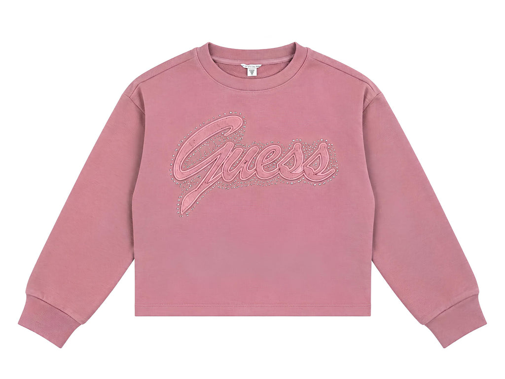 Guess tuta ragazza 2 pz. Cotone garzato.