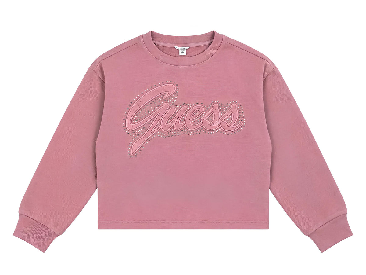 Guess tuta ragazza 2 pz. Cotone garzato.