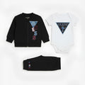 GUESS COMPLETO 3 PZ. NEONATO. COTONE.