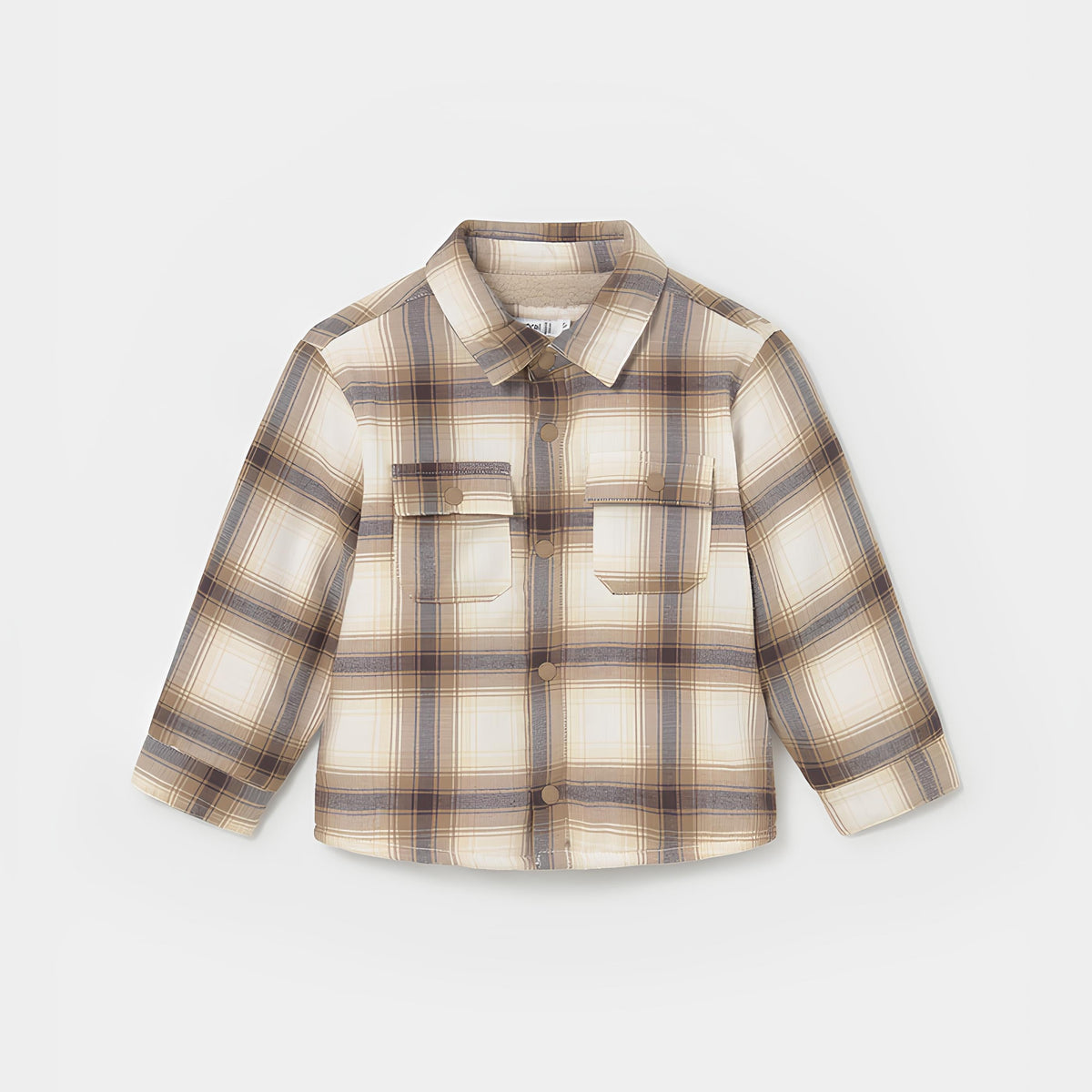MAYORAL OVERSHIRT BIMBO IMBOTTITA. COTONE.