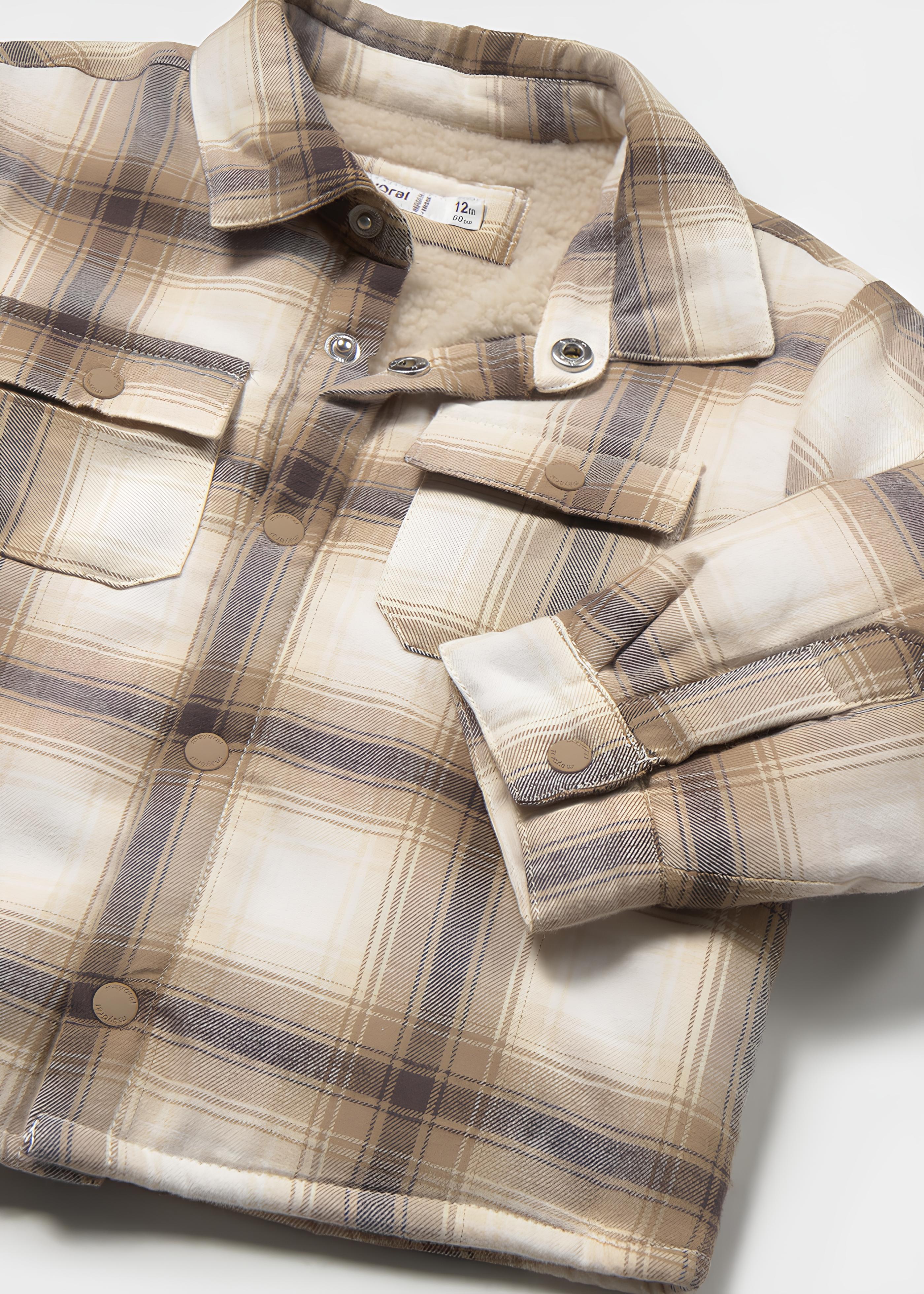 MAYORAL OVERSHIRT BIMBO IMBOTTITA. COTONE.