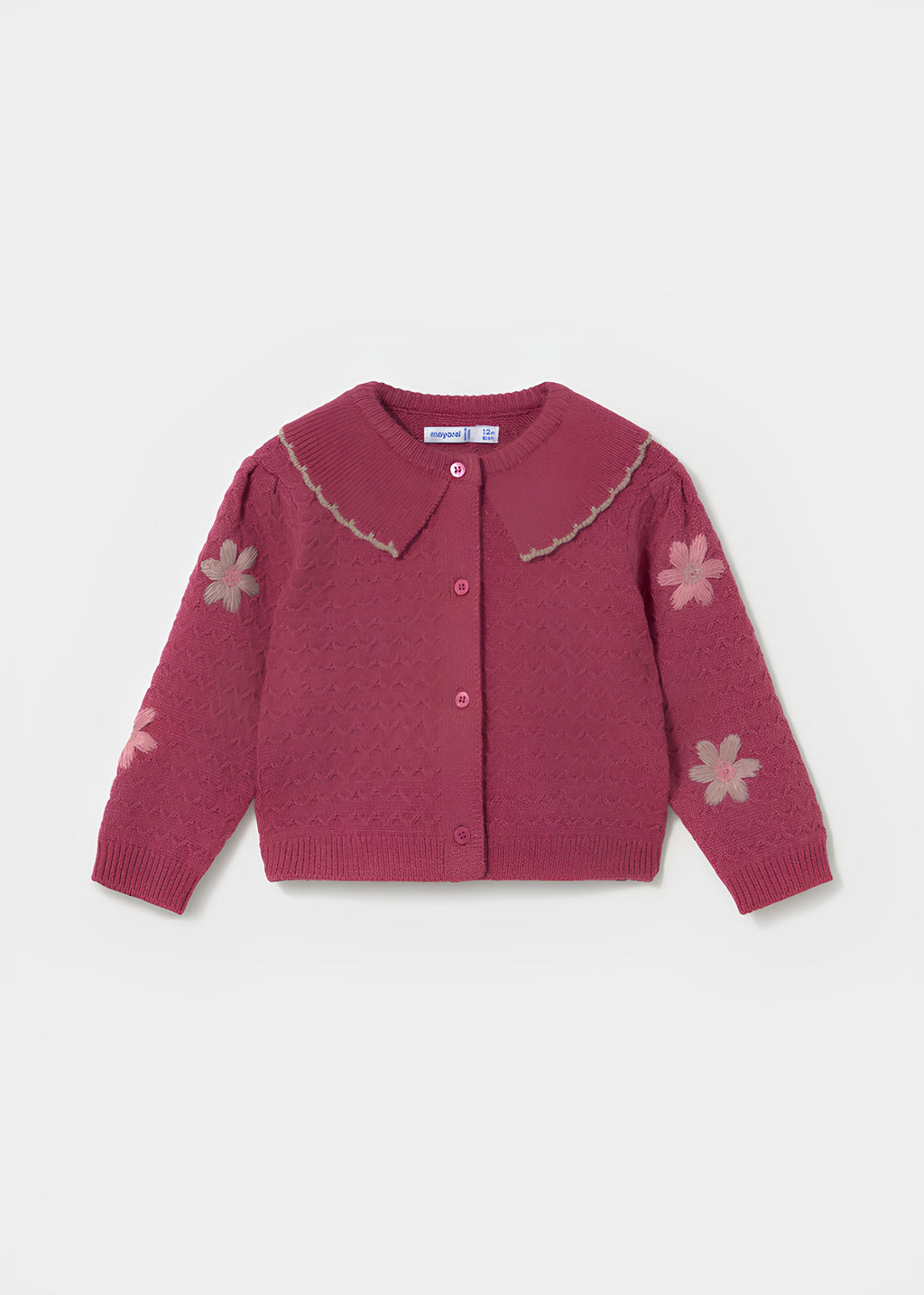 MAYORAL CARDIGAN CON COLLETTO BIMBA.