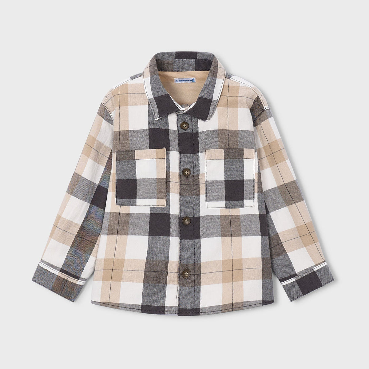 MAYORAL CAMICIA BIMBO. COTONE.