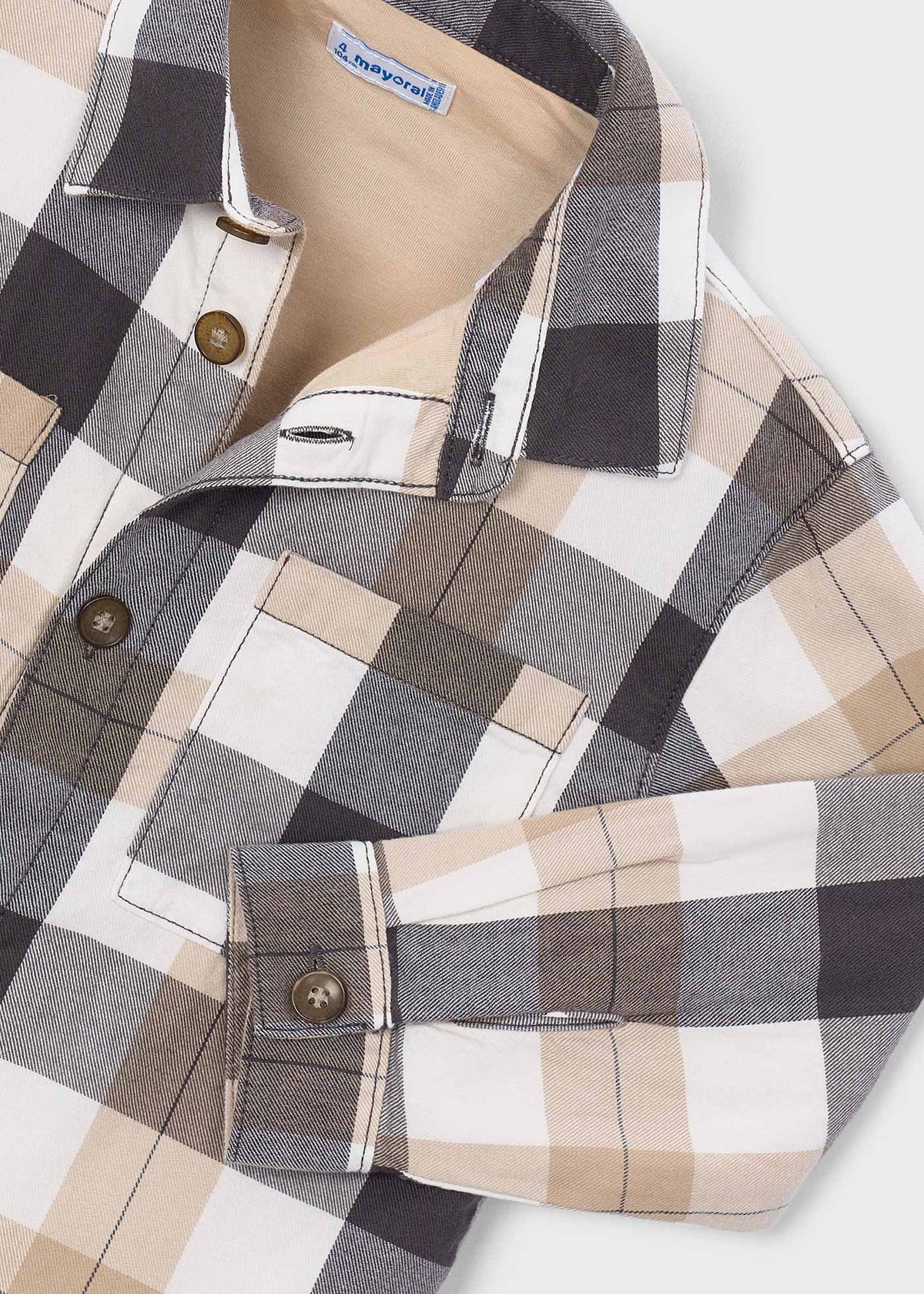 MAYORAL CAMICIA BIMBO. COTONE.