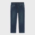 MAYORAL PANTALACCIO JEANS BIMBO. COTONE.