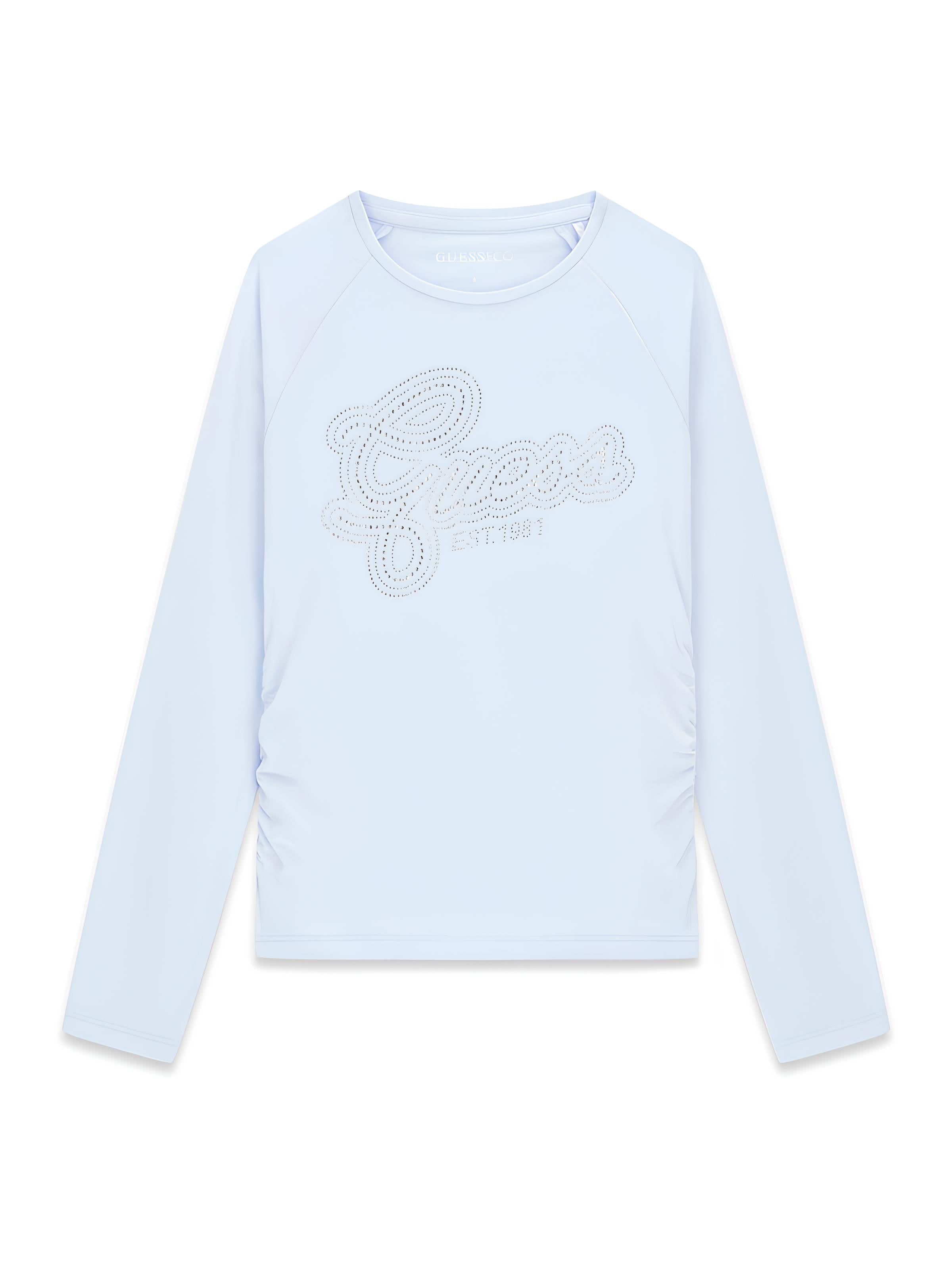 GUESS MAGLIETTA MANICA LUNGA RAGAZZA. COTONE.