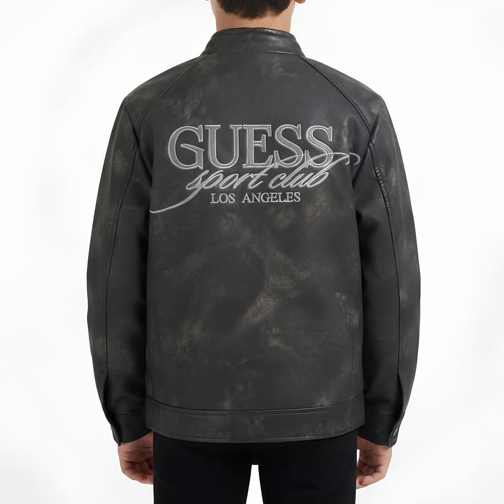 GUESS CHIODO ECOPELLE RAGAZZO. IMBOTTITO.