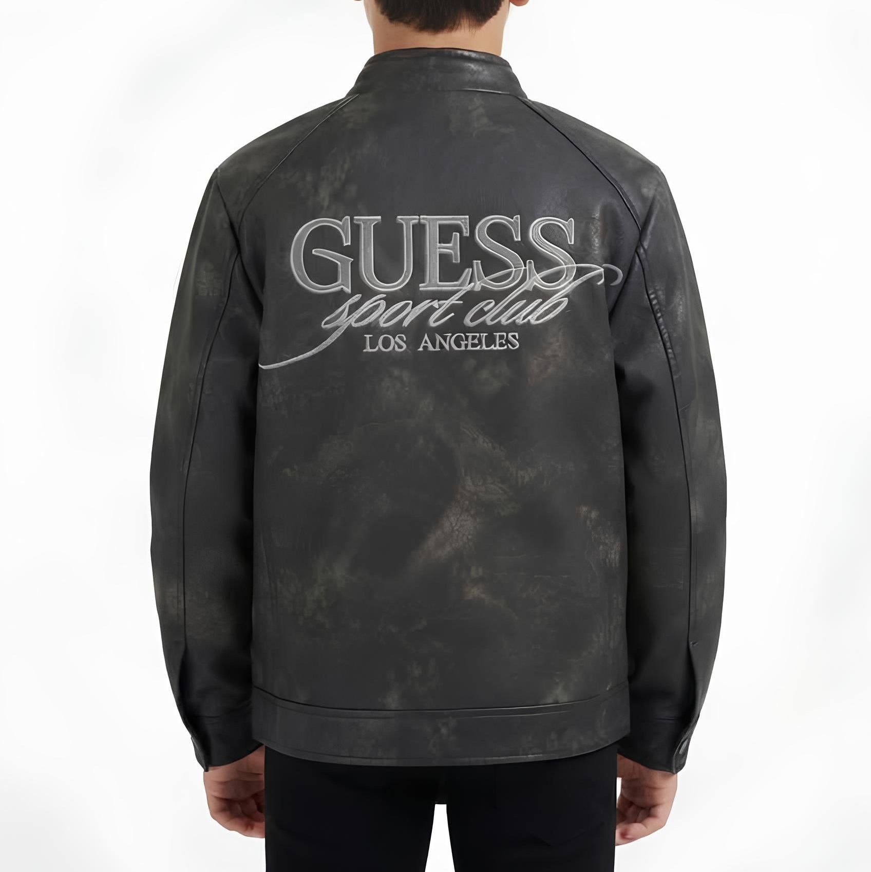 GUESS CHIODO ECOPELLE RAGAZZO. IMBOTTITO.