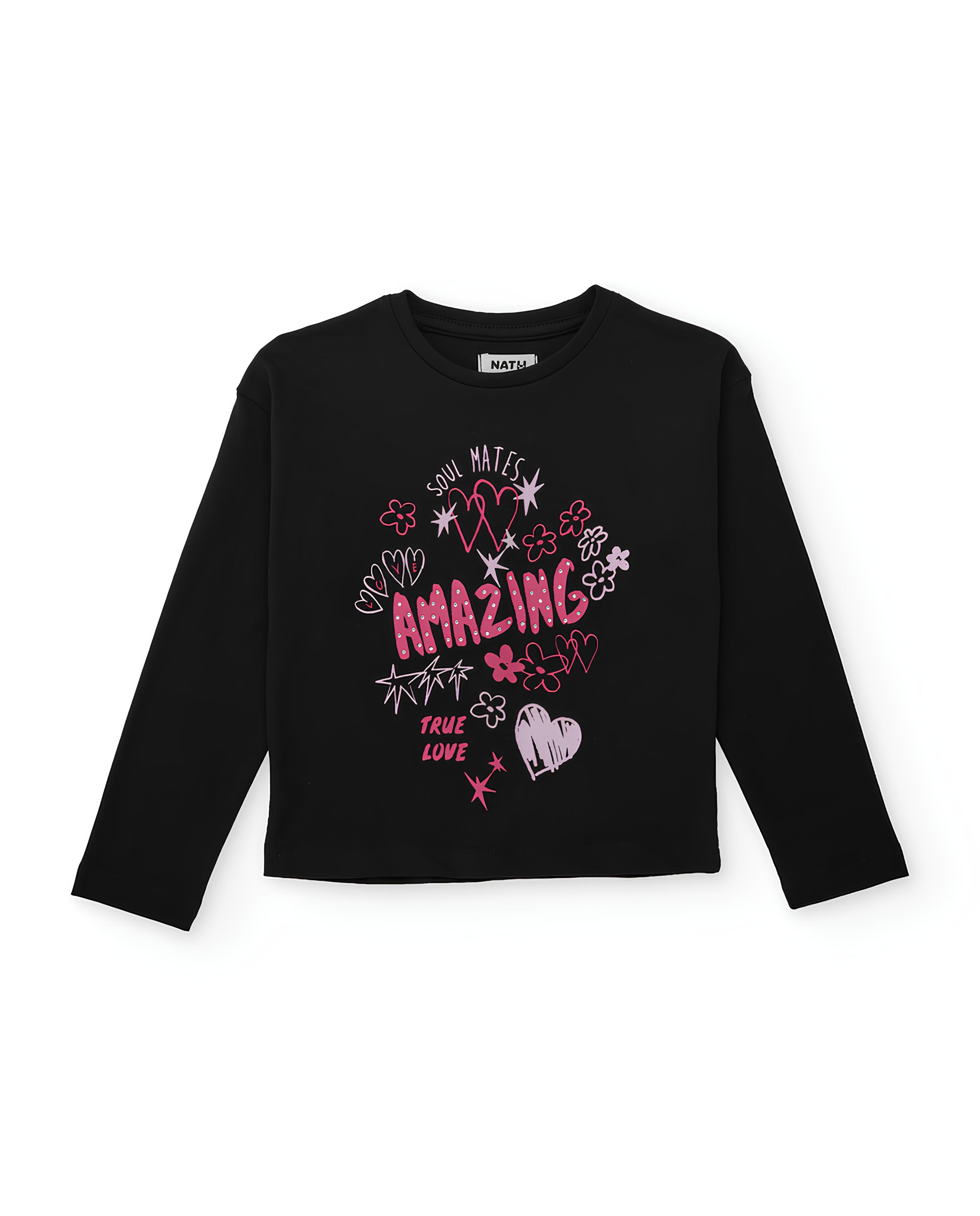 TUC TUC MAGLIETTA BIMBA/RAGAZZA MANICA LUNGA. COTONE.