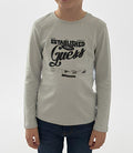 GUESS MAGLIETTA MANICA LUNGA RAGAZZO.COTONE.