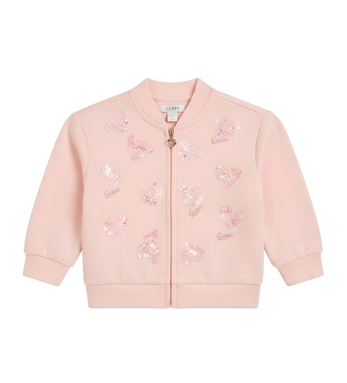 GUESS FELPA BIMBA, COTONE GARZATO.