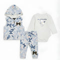 GUESS SET 3 PZ. NEONATA. COTONE.