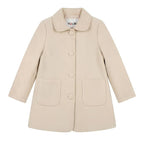 YOURS Cappotto Bambina con Colletto in Ecopelliccia Rimovibile