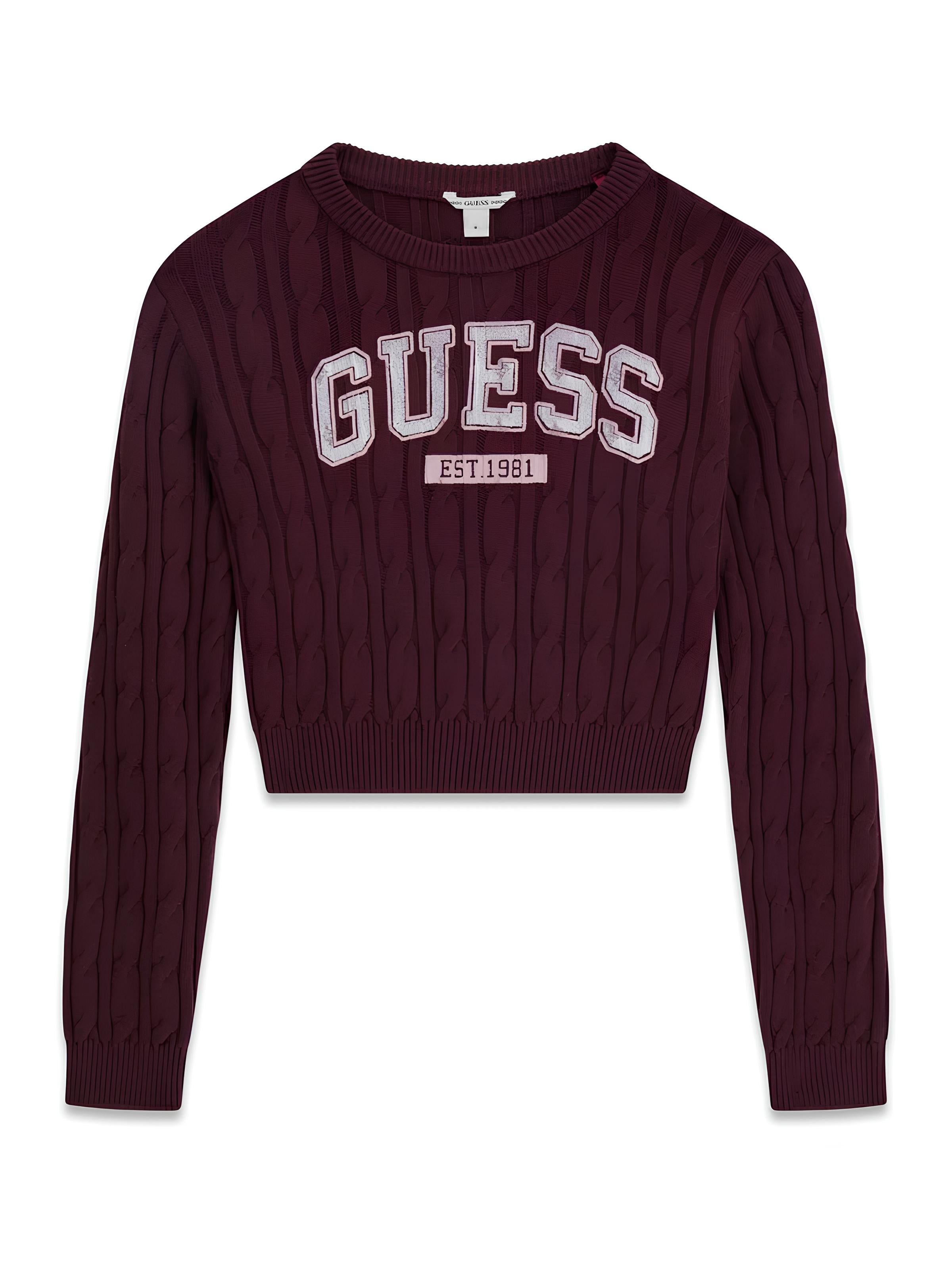 GUESS MAGLIONE RAGAZZA. COTONE.