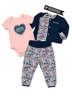 GUESS COMPLETO 3 PZ. BIMBA. COTONE.