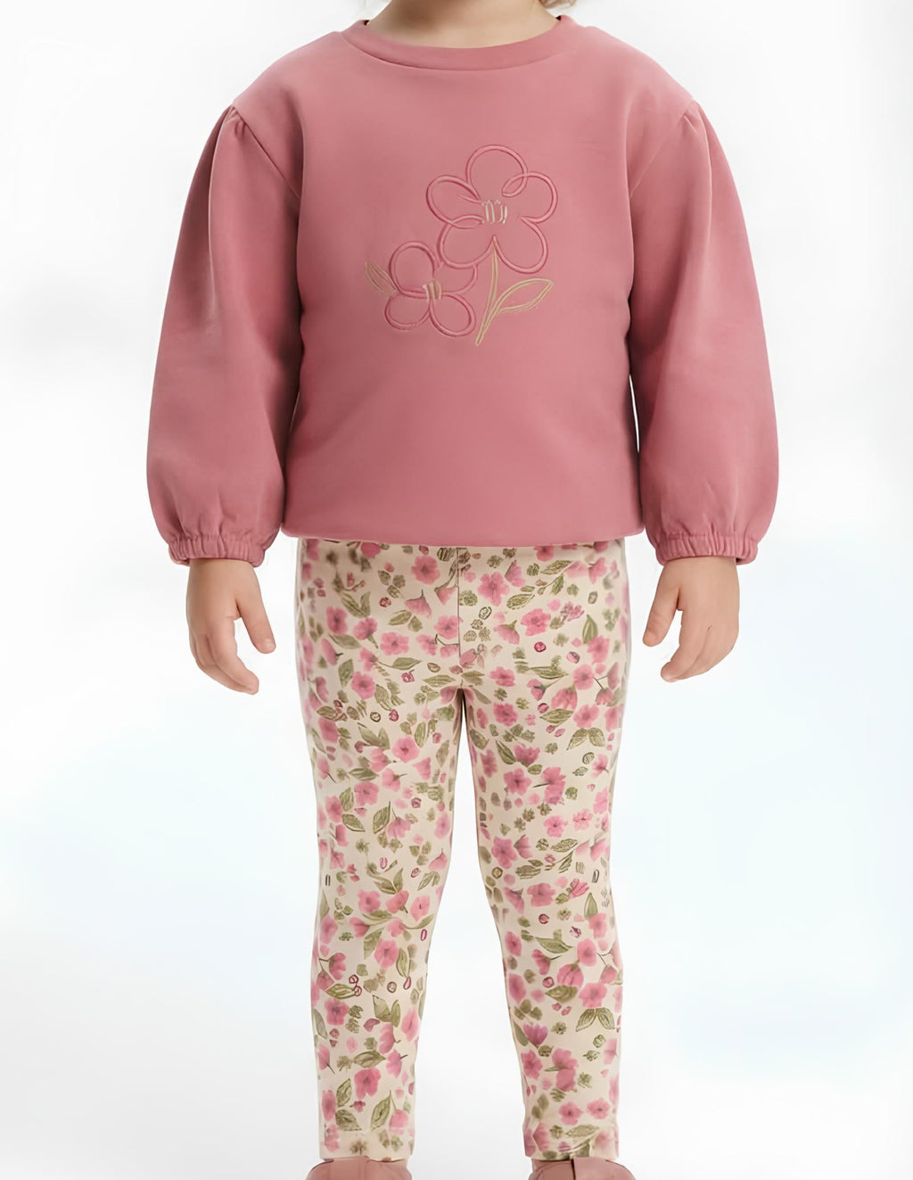 MAYORAL COMPLETO 2 PZ. BIMBA. COTONE FELPATO.