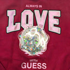Guess maglietta manica lunga bimba. Cotone.