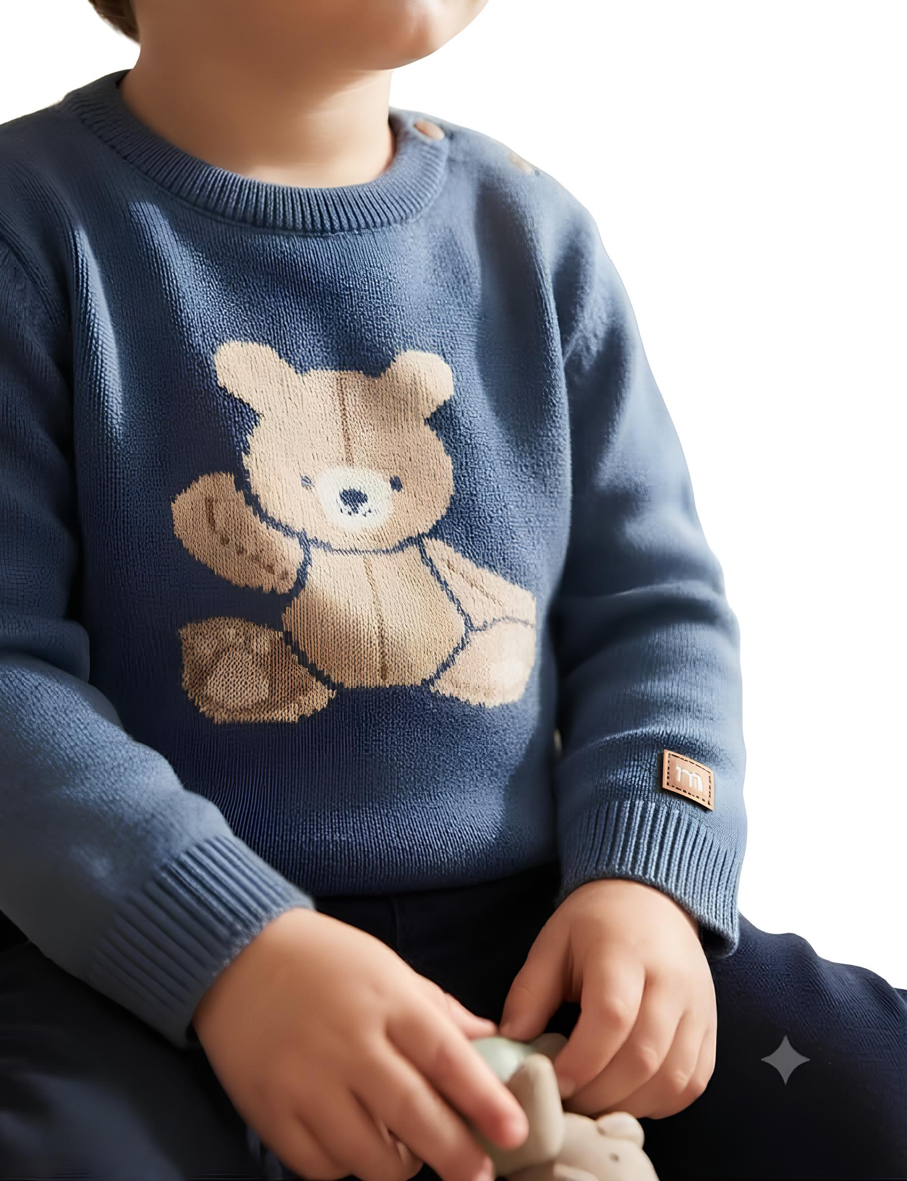 MINBANDA MAGLIONE BIMBO. COTONE /LANA.