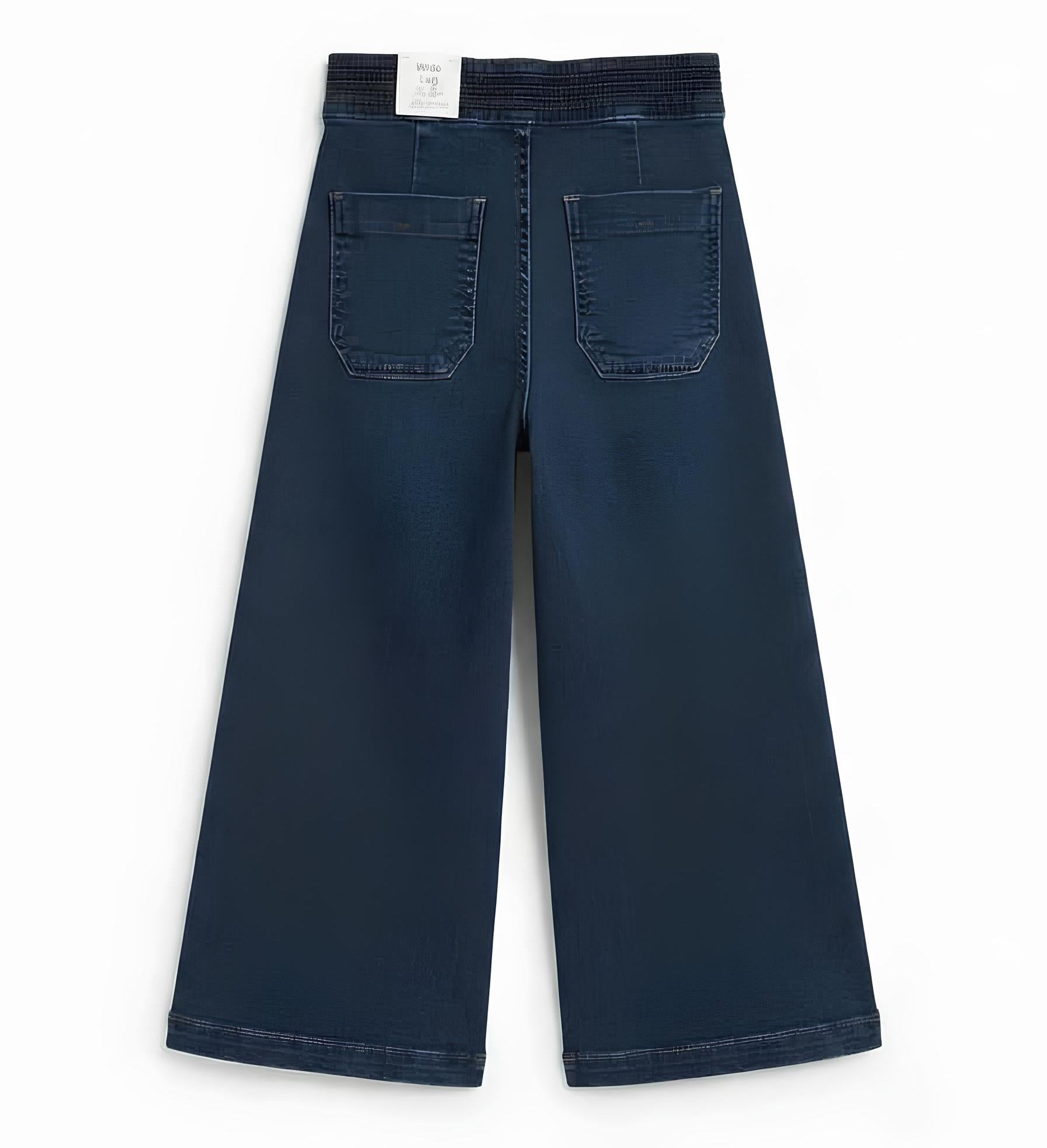 MAYORAL JEANS A PALAZZO BIMBA. COTONE.