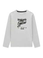 GUESS MAGLIETTA MANICA LUNGA RAGAZZO.COTONE.