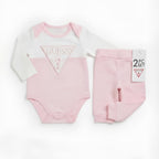 GUESS COMPLETO 2 PZ. NEONATA. COTONE.