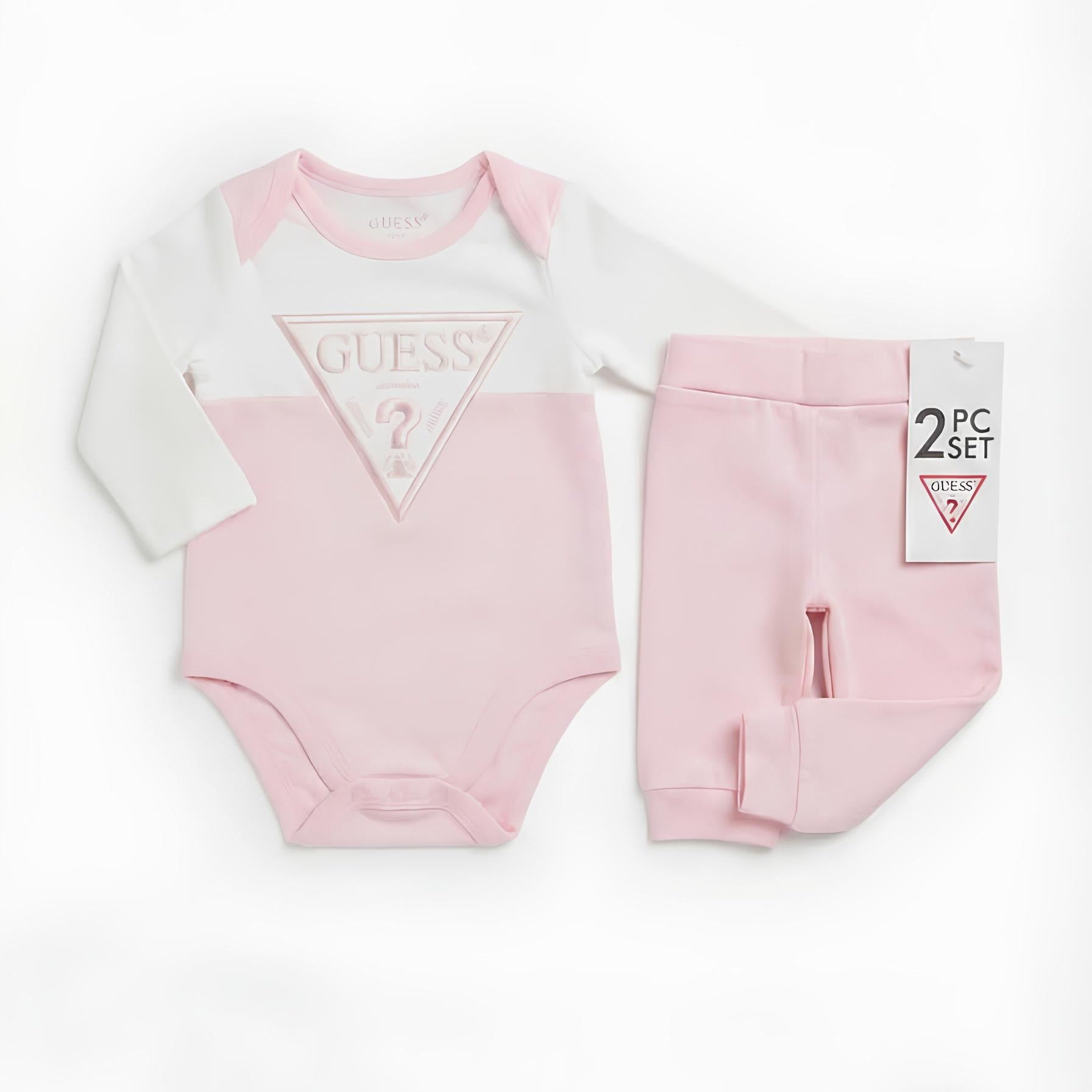 GUESS COMPLETO 2 PZ. NEONATA. COTONE.
