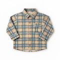 MINIBANDA CAMICIA BIMBO. COTONE FELPATO.