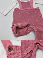 GUESS COMPLETO SALOPETTE IN MAGLIA NEONATA. COTONE.