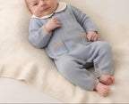 MINIBANDA TUTINA INTERA IN MAGLIA NEONATO. COTONE/LANA.