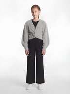 Yours cardigan con nodo ragazza. Acrilico.