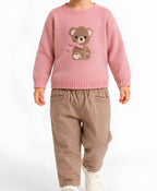 MINIBANDA MAGLIONE BIMBA. COTOENE/LANA.