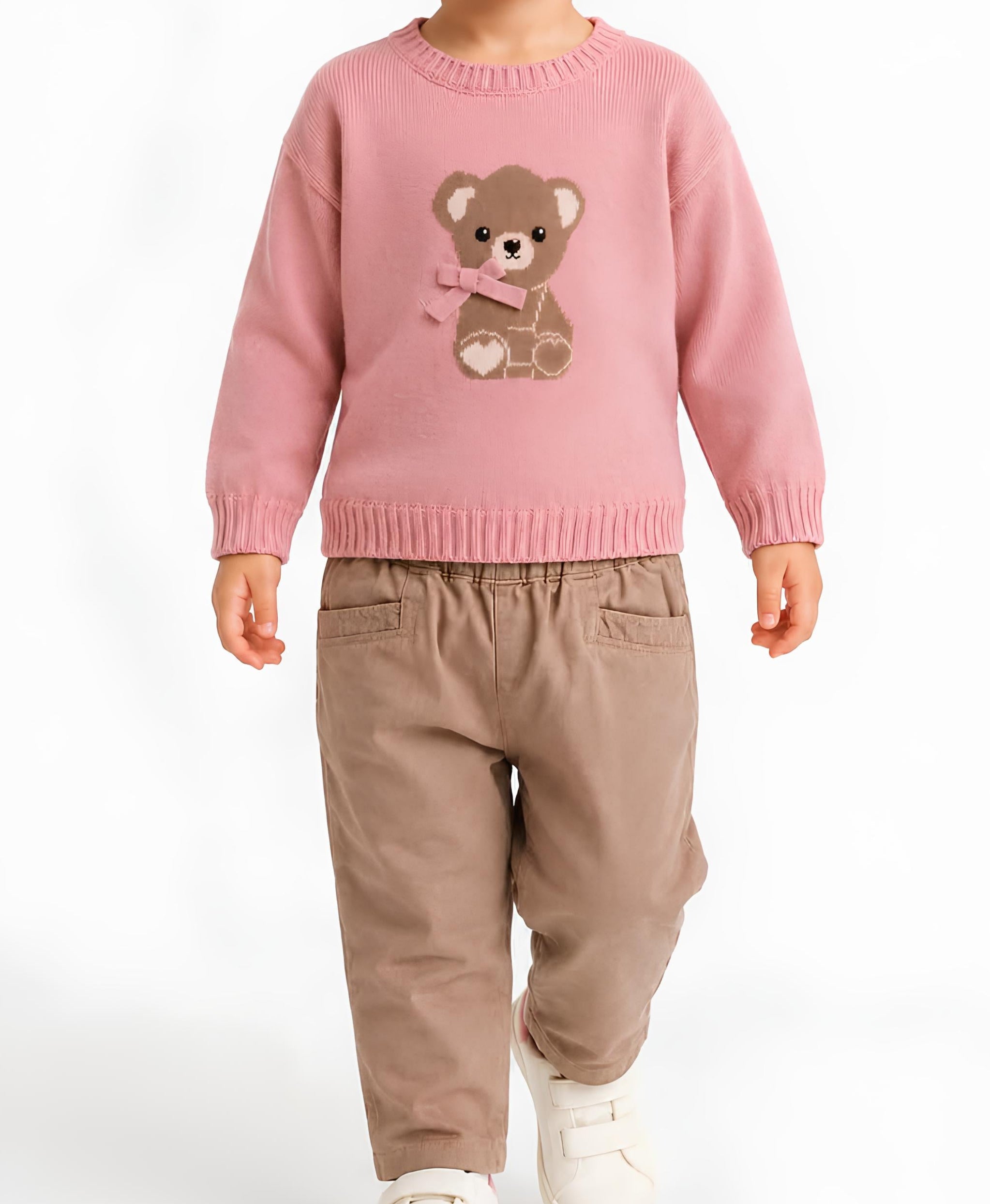 MINIBANDA MAGLIONE BIMBA. COTOENE/LANA.