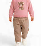MINIBANDA PANTALONE VELLUTO BIMBA.