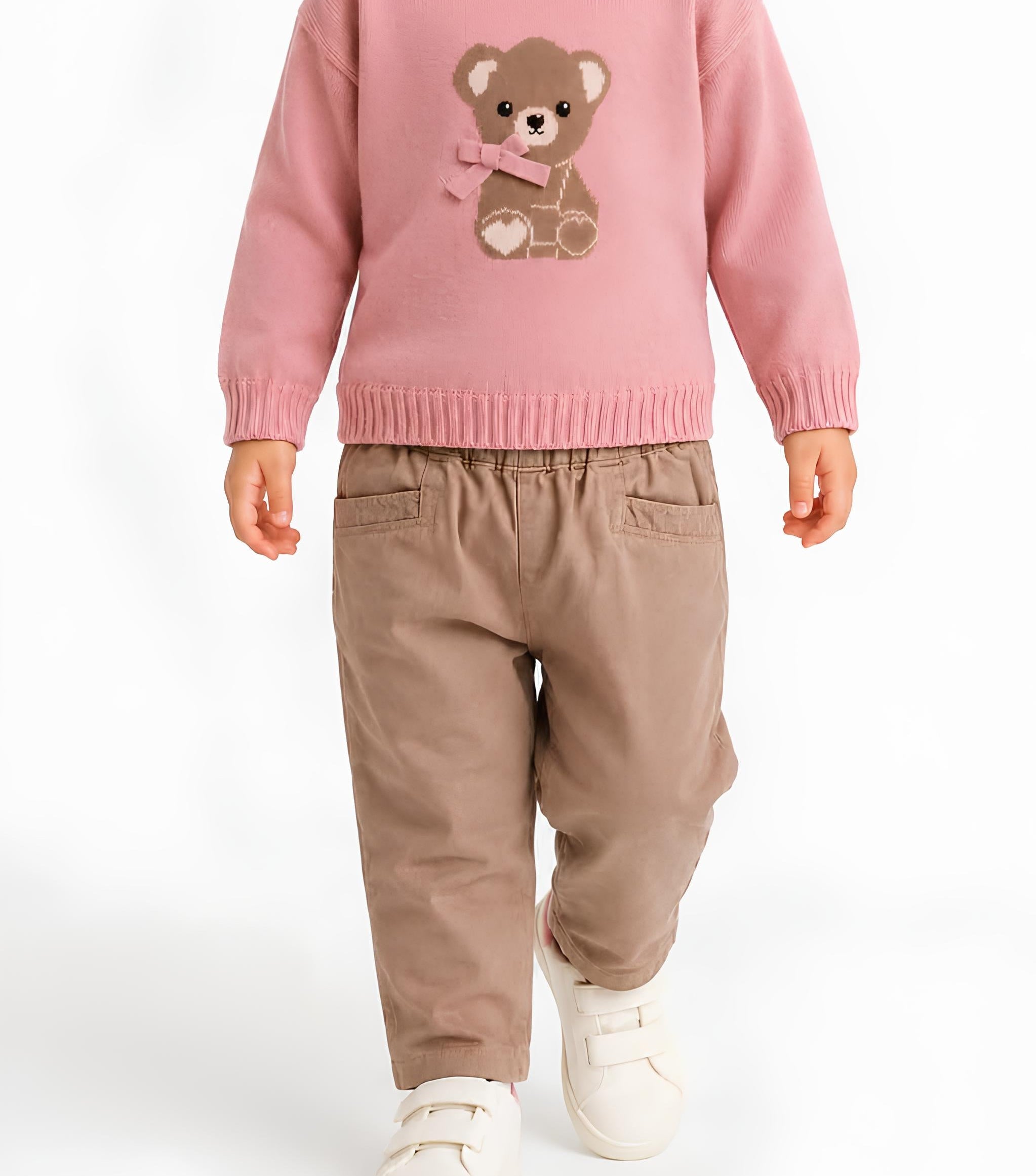 MINIBANDA PANTALONE VELLUTO BIMBA.