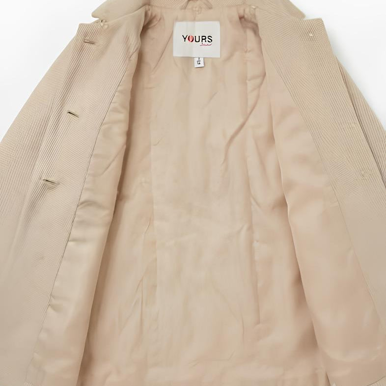 Sarabanda Cappotto Bambina con Colletto in Ecopelliccia Rimovibile