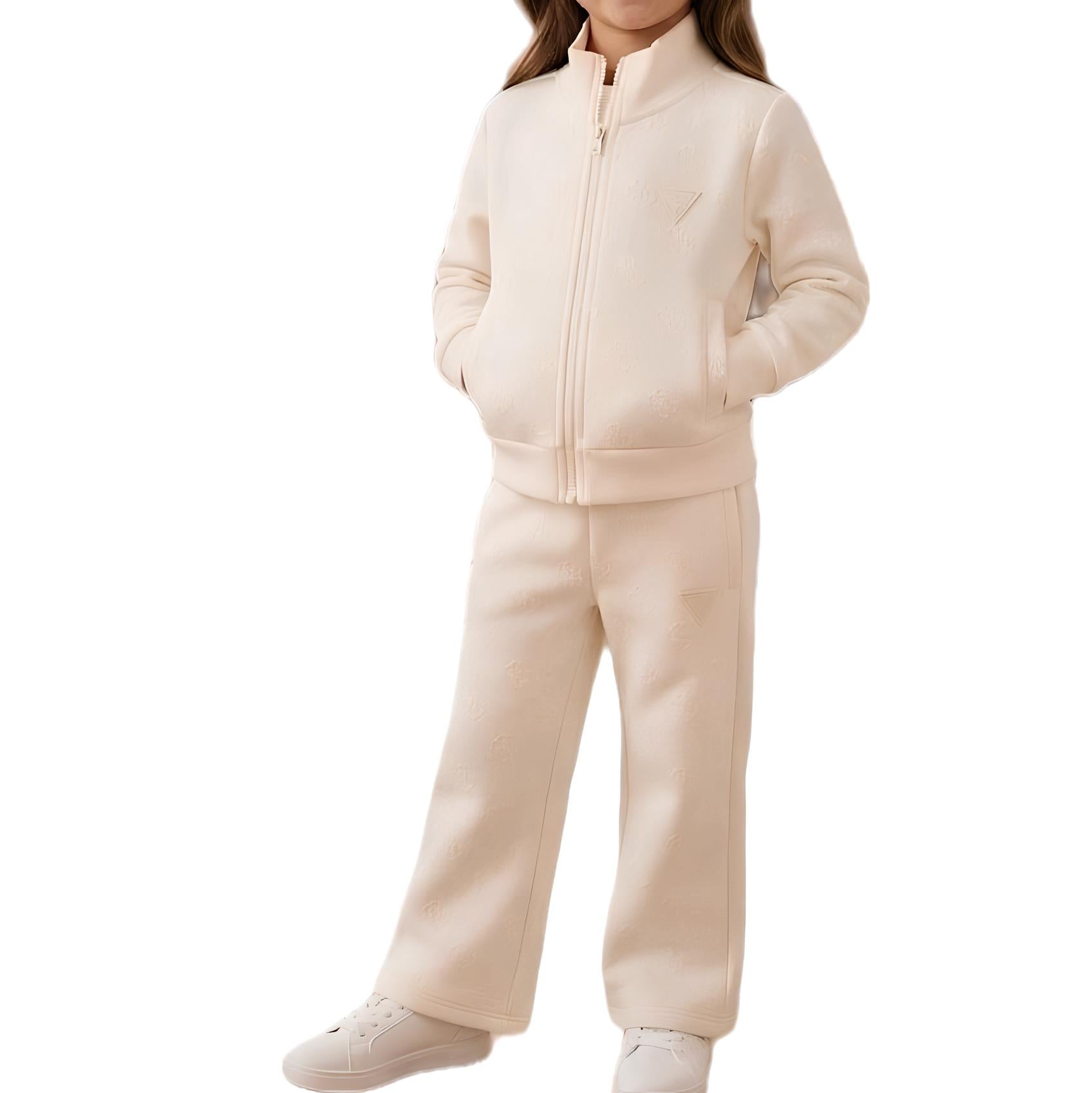 GUESS COMPLETO 2 PZ. LOGGATO. RAGAZZA 6/16 ANNI. TESSUTO TECNICO.
