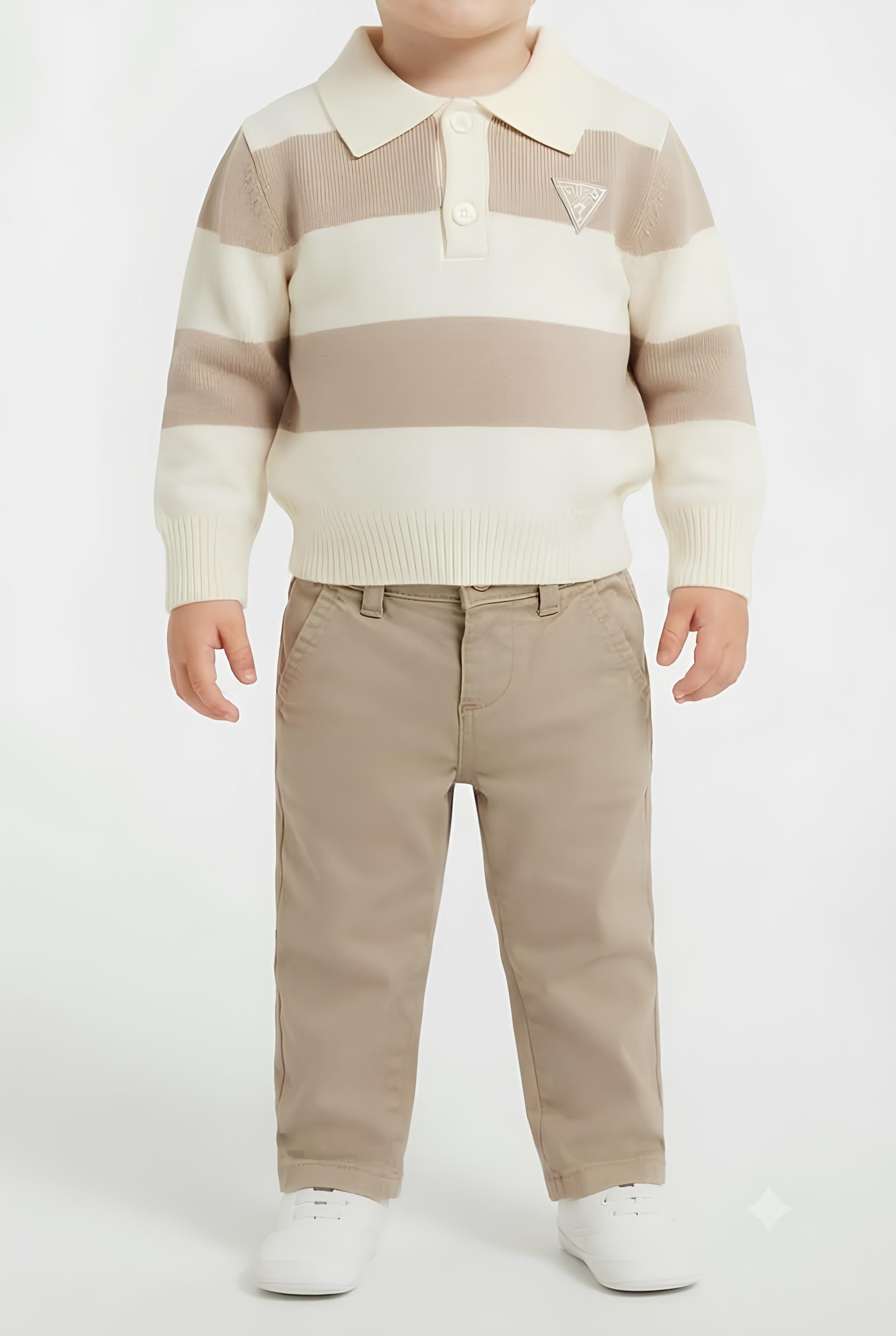 GUESS PANTALONE NEONATO/BIMBO. COTONE.