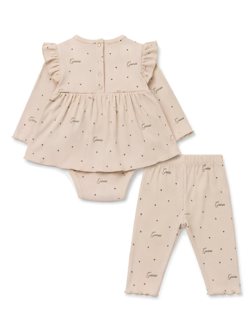 GUESS COMPLETO 2 PZ. NEONATA. COTONE.