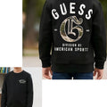 GUESS FELPA RAGAZZO. COTONE GARZATO.