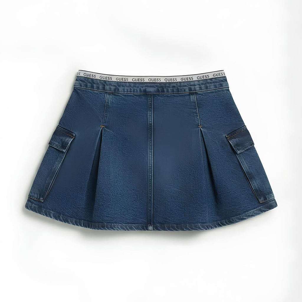 GUESS GONNA JEANS BIMBA . COTONE.